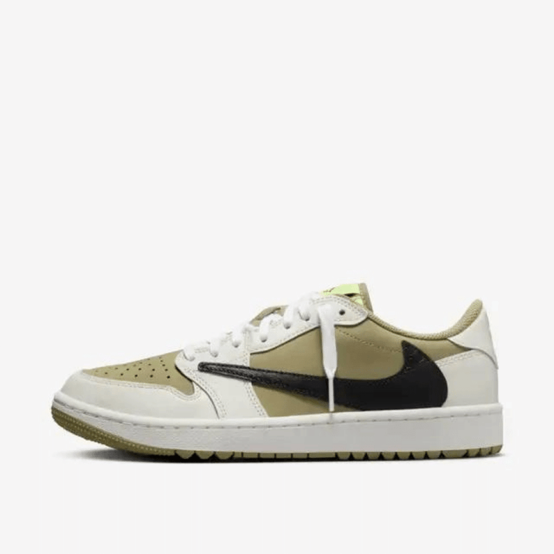 Air Jordan 1 Low Golf Neutral Olive x Travis Scott