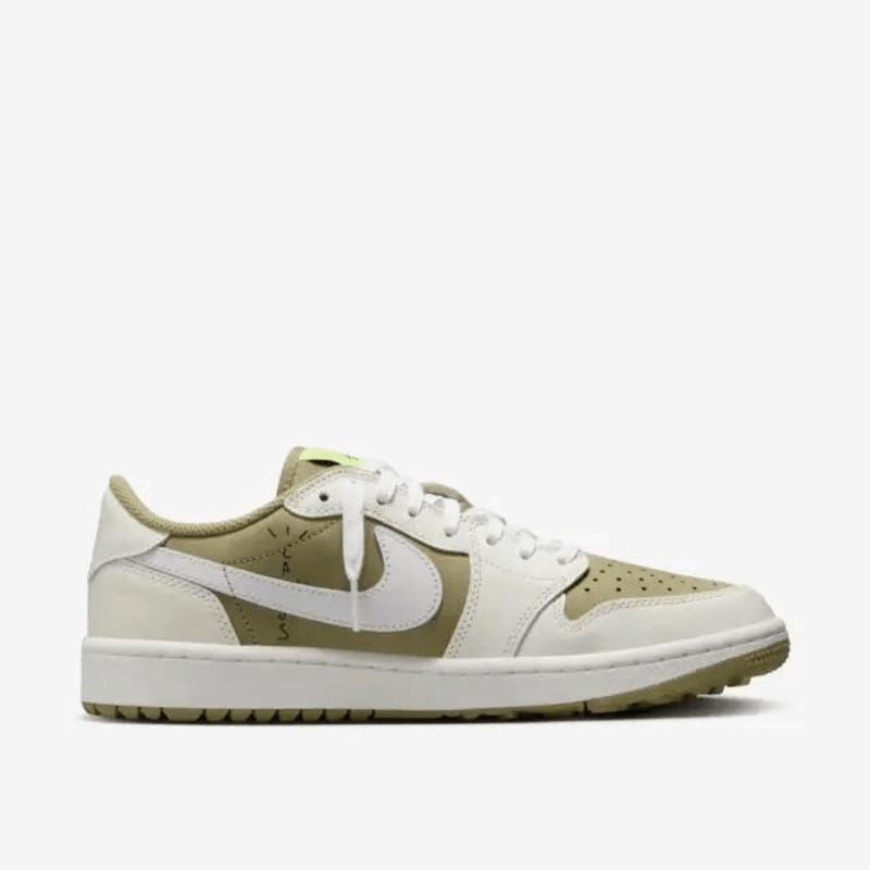 Air Jordan 1 Low Golf Neutral Olive x Travis Scott