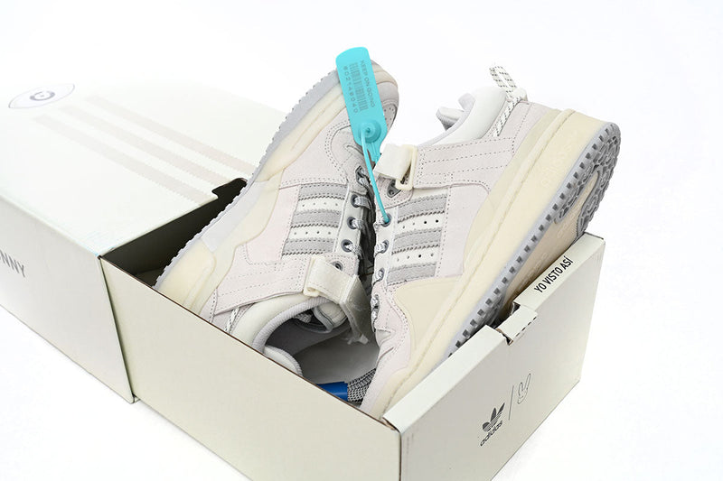 Adidas Forum Buckle Low White x Bad Bunny